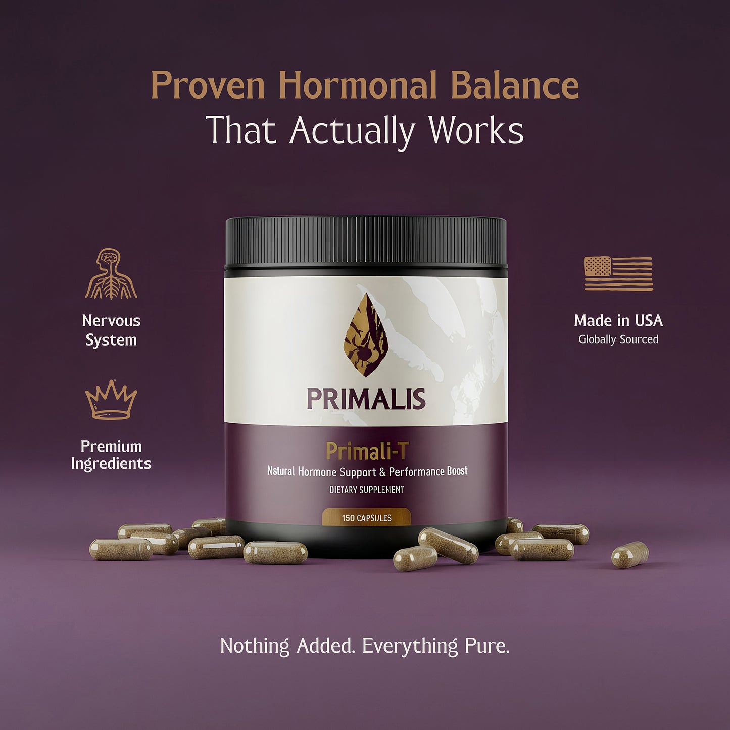 Primali-T - Natural Hormone Support & Performance Boost