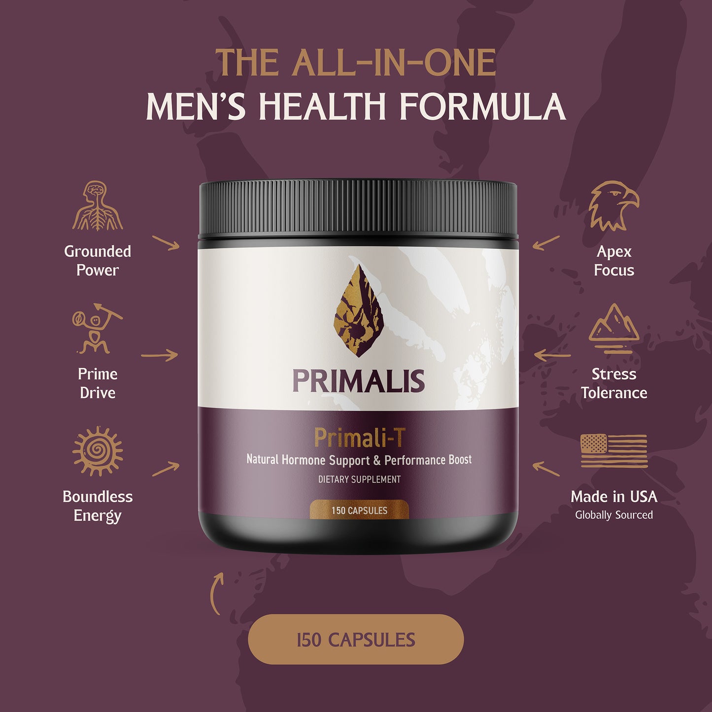 Primali-T - Natural Hormone Support & Performance Boost