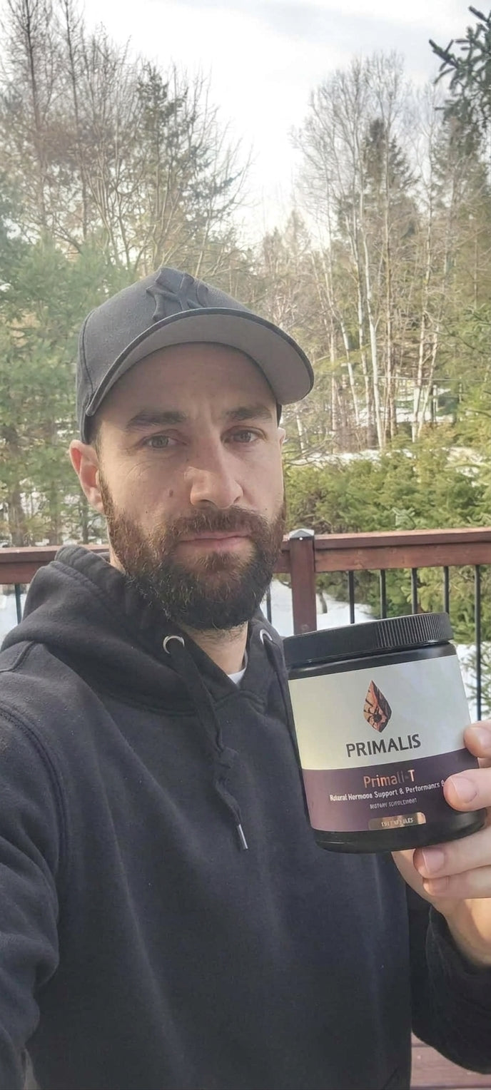 Hugo P. holding Primali-T